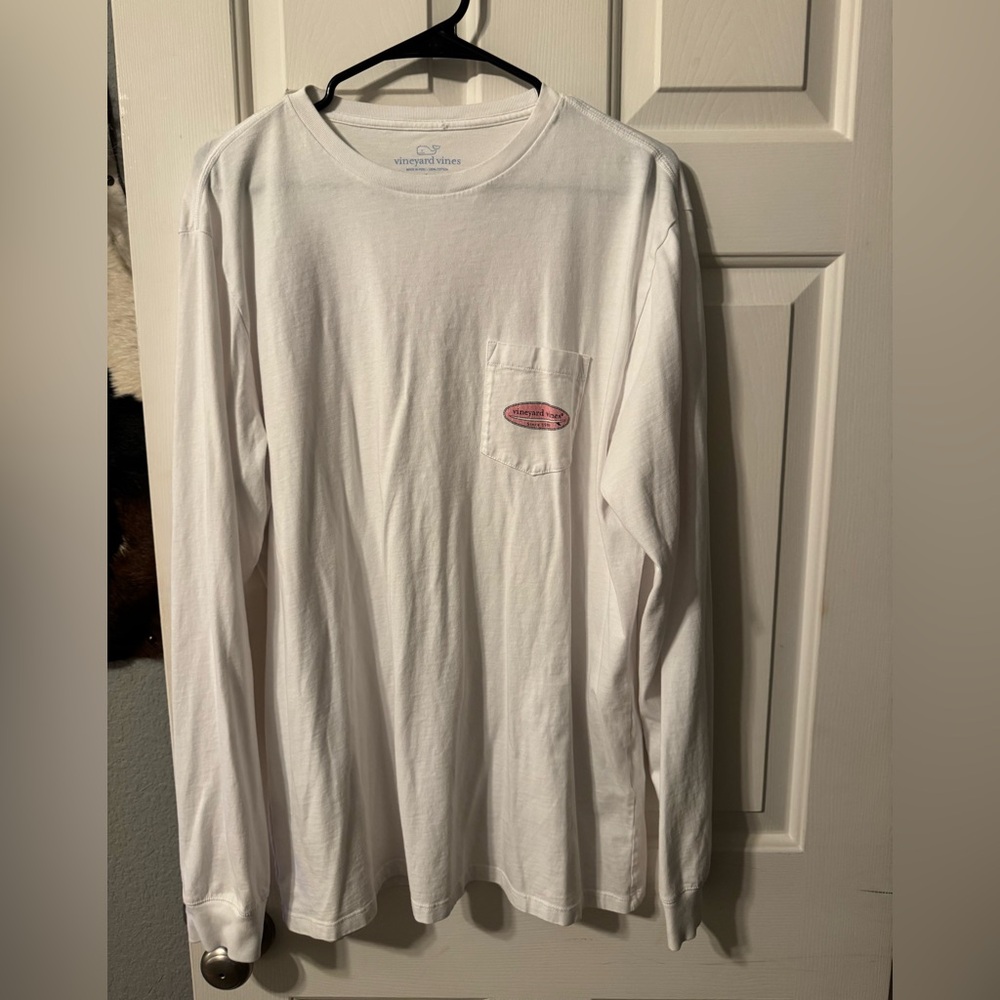 Vineyard Vines Men’s White Long Sleeve Shirt